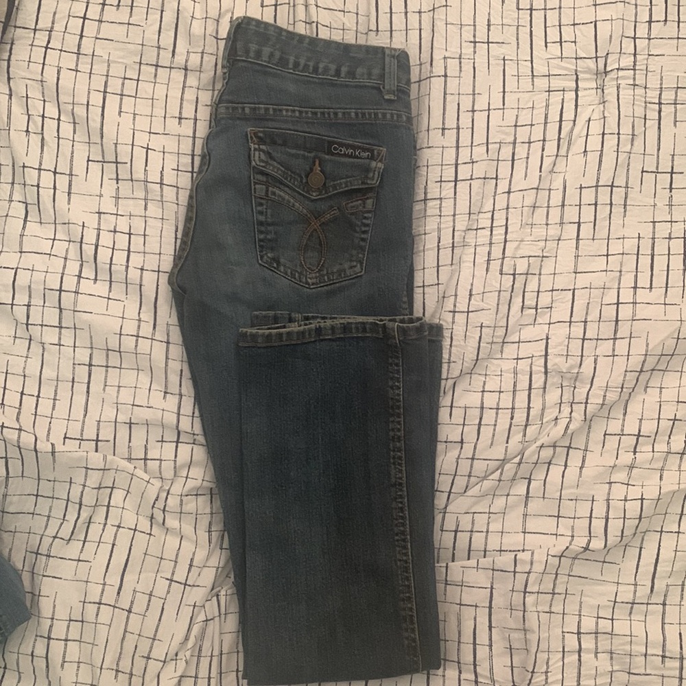 Calvin Klein Jeans |  Straight Jeans - Picture 2 of 4